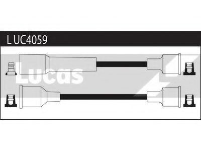 LUC4059 LUCAS+ELECTRICAL Ignition Cable Kit