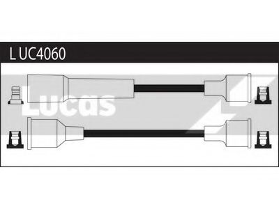 LUC4060 LUCAS+ELECTRICAL Ignition System Ignition Cable Kit