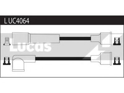 LUC4064 LUCAS+ELECTRICAL Комплект проводов зажигания