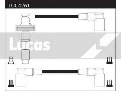 LUC4261 LUCAS+ELECTRICAL Ignition Cable Kit