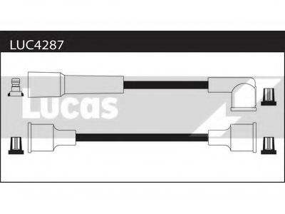 LUC4287 LUCAS+ELECTRICAL Ignition Cable Kit
