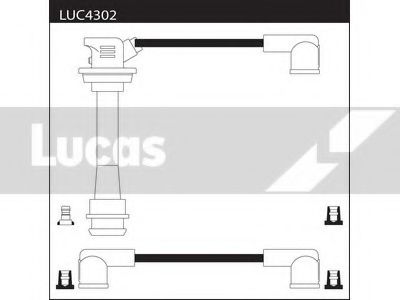LUC4302 LUCAS+ELECTRICAL Ignition Cable Kit