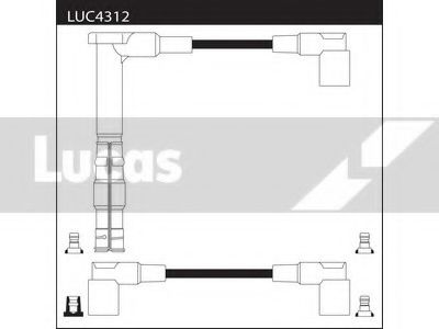 LUC4312 LUCAS+ELECTRICAL Ignition Cable Kit
