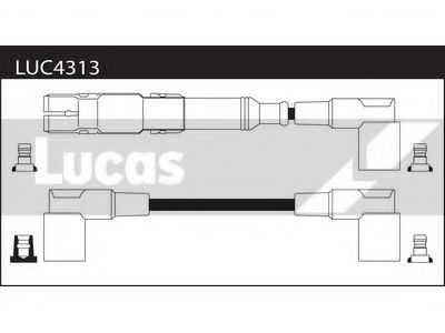 LUC4313 LUCAS+ELECTRICAL Ignition System Ignition Cable Kit