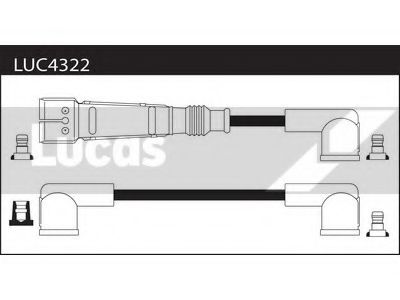 LUC4322 LUCAS+ELECTRICAL Ignition Cable Kit