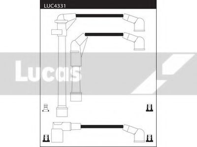 LUC4331 LUCAS+ELECTRICAL Ignition Cable Kit