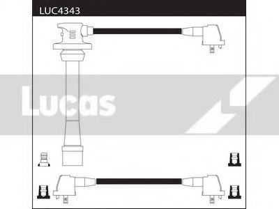 LUC4343 LUCAS+ELECTRICAL Ignition Cable Kit