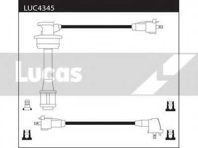 LUC4345 LUCAS+ELECTRICAL Ignition Cable Kit