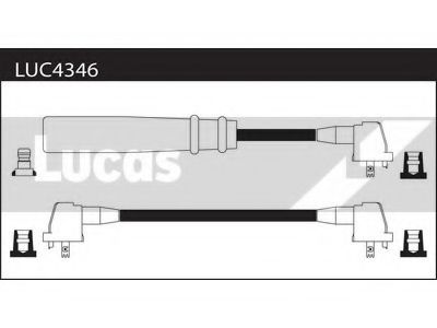 LUC4346 LUCAS+ELECTRICAL Ignition Cable Kit