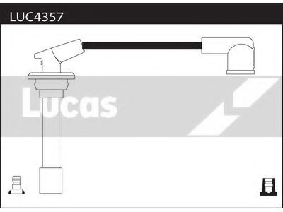 LUC4357 LUCAS+ELECTRICAL Ignition Cable Kit