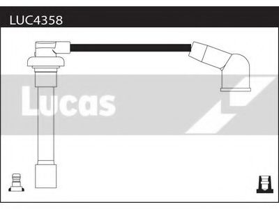 LUC4358 LUCAS+ELECTRICAL Ignition Cable Kit