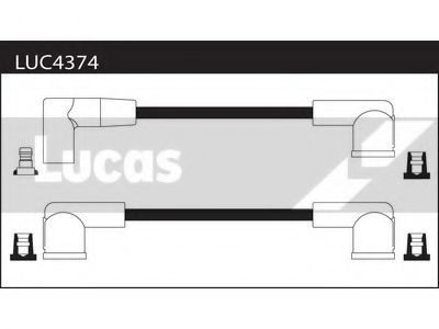 LUC4374 LUCAS+ELECTRICAL Система зажигания Комплект проводов зажигания