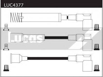 LUC4377 LUCAS+ELECTRICAL Ignition Cable Kit