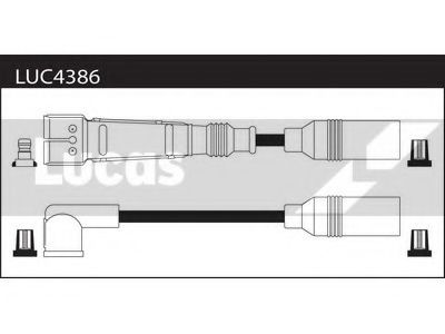 LUC4386 LUCAS+ELECTRICAL Комплект проводов зажигания