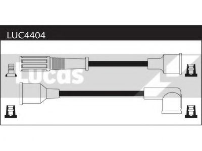 LUC4404 LUCAS+ELECTRICAL Ignition System Ignition Cable Kit
