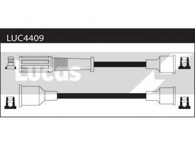 LUC4409 LUCAS+ELECTRICAL Комплект проводов зажигания