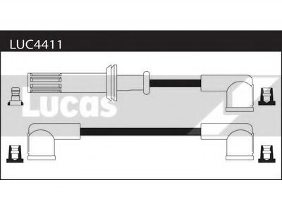 LUC4411 LUCAS+ELECTRICAL Zündleitungssatz