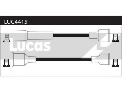 LUC4415 LUCAS+ELECTRICAL Система зажигания Комплект проводов зажигания