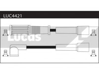 LUC4421 LUCAS+ELECTRICAL Ignition Cable Kit