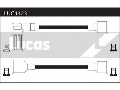 LUC4423 LUCAS+ELECTRICAL Комплект проводов зажигания