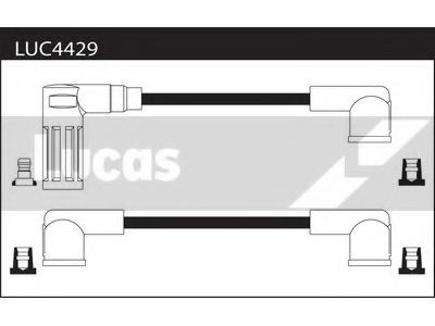 LUC4429 LUCAS+ELECTRICAL Комплект проводов зажигания