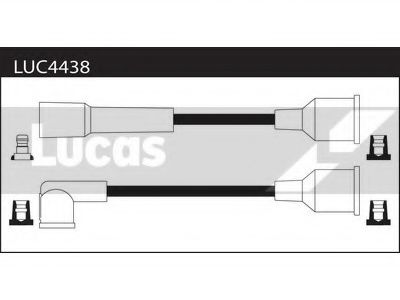 LUC4438 LUCAS+ELECTRICAL Ignition Cable Kit