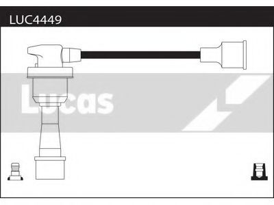 LUC4449 LUCAS+ELECTRICAL Комплект проводов зажигания