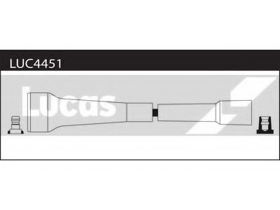 LUC4451 LUCAS+ELECTRICAL Zündleitungssatz