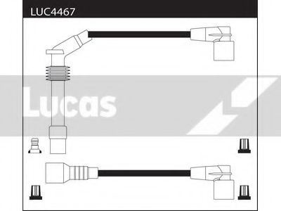 LUC4467 LUCAS+ELECTRICAL Ignition System Ignition Cable Kit