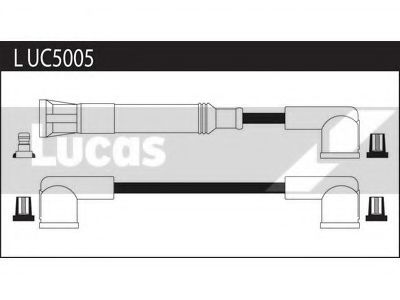LUC5005 LUCAS+ELECTRICAL Ignition Cable Kit