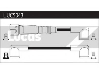 LUC5043 LUCAS+ELECTRICAL Ignition Cable Kit