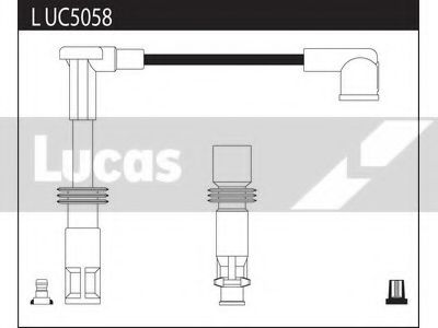 LUC5058 LUCAS+ELECTRICAL Ignition Cable Kit