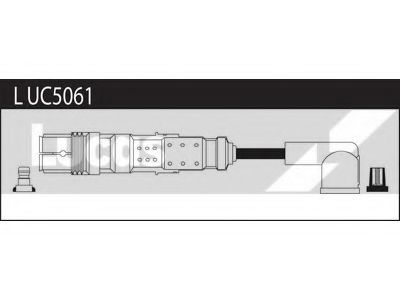 LUC5061 LUCAS+ELECTRICAL Комплект проводов зажигания