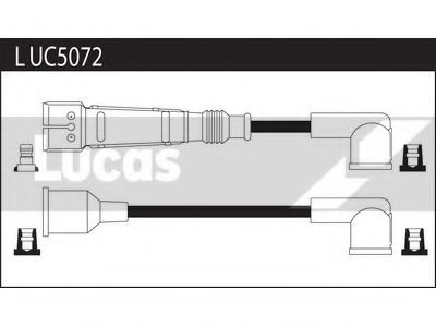 LUC5072 LUCAS+ELECTRICAL Комплект проводов зажигания