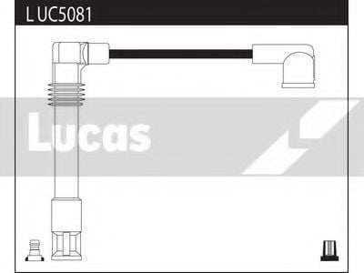 LUC5081 LUCAS+ELECTRICAL Ignition System Ignition Cable Kit