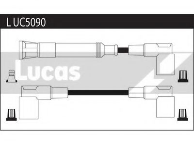 LUC5090 LUCAS+ELECTRICAL Ignition Cable Kit