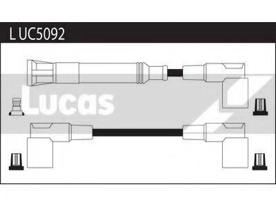 LUC5092 LUCAS+ELECTRICAL Ignition Cable Kit