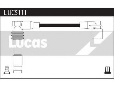 LUC5111 LUCAS+ELECTRICAL Комплект проводов зажигания