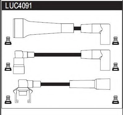 LUC4091 LUCAS+ELECTRICAL Ignition Cable Kit