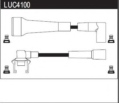 LUC4100 LUCAS+ELECTRICAL Zündleitungssatz