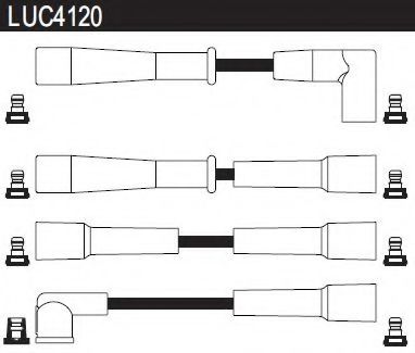 LUC4120 LUCAS+ELECTRICAL Ignition Cable Kit