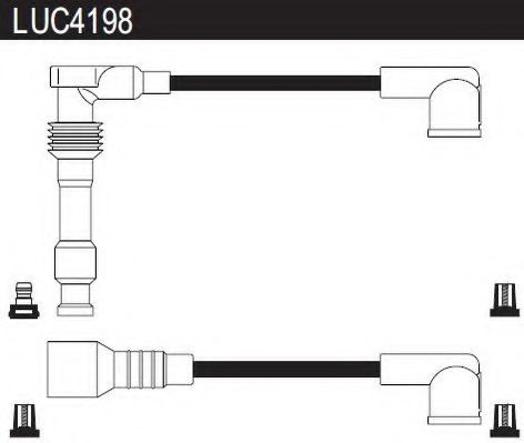 LUC4198 LUCAS+ELECTRICAL Ignition Cable Kit