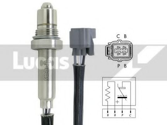 LEB456 LUCAS+ELECTRICAL Mixture Formation Lambda Sensor