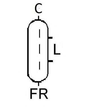 LRA03442 LUCAS+ELECTRICAL Alternator