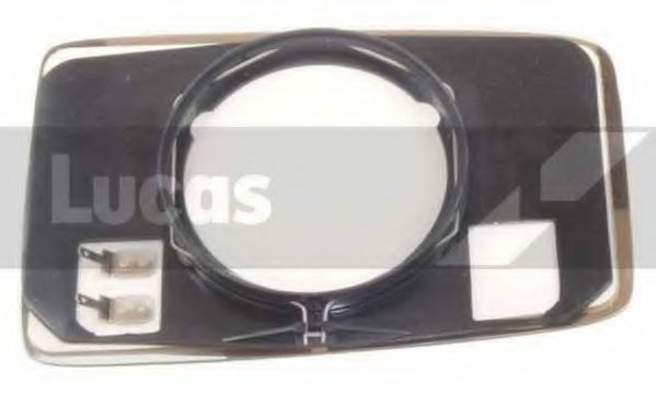 LR-0134 LUCAS+ELECTRICAL Body Mirror Glass, glass unit