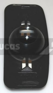 LR-0443 LUCAS+ELECTRICAL Mirror Glass, glass unit