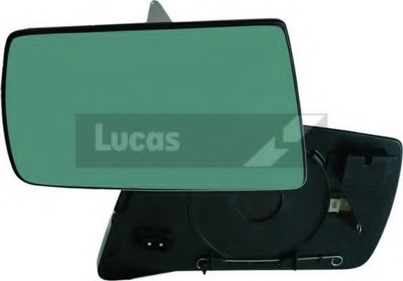 LR-5160 LUCAS+ELECTRICAL Body Mirror Glass, glass unit