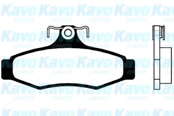 BP-1005 KAVO+PARTS Brake Pad Set, disc brake