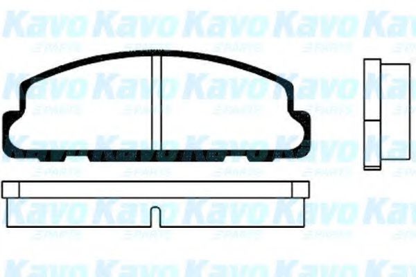 BP-1501 KAVO+PARTS Brake System Brake Pad Set, disc brake