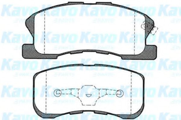 BP-1510 KAVO+PARTS Brake Pad Set, disc brake